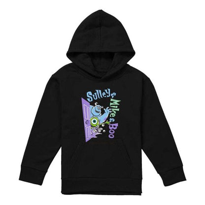 Front - Monsters Inc Childrens/Kids Icons Pullover Hoodie