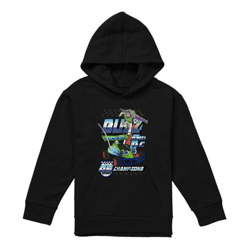 Front - Toy Story Childrens/Kids Racing Champions Buzz & RC Hoodie