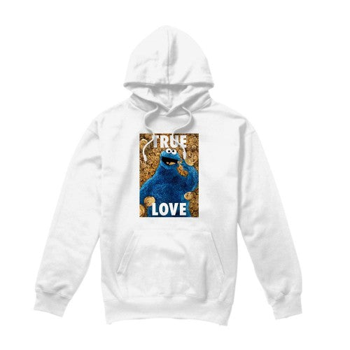 Front - Sesame Street Unisex Adult Beautiful Cookies Hoodie