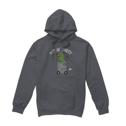 Front - Sesame Street Unisex Adult Ridin Dirty Hoodie