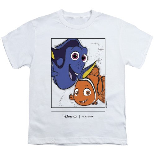 Front - Finding Nemo Childrens/Kids 100th Anniversary Dory T-Shirt