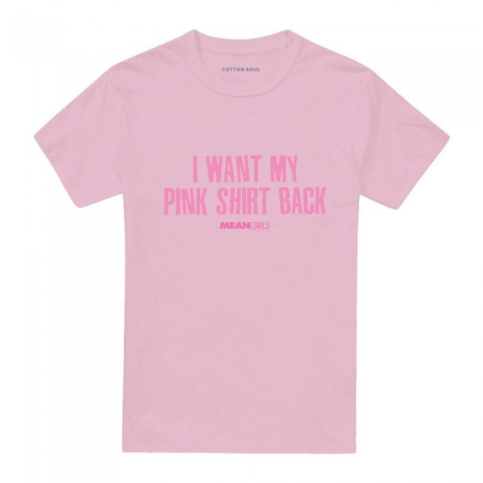 Front - Mean Girls Unisex Adult I Want My Shirt Back T-Shirt