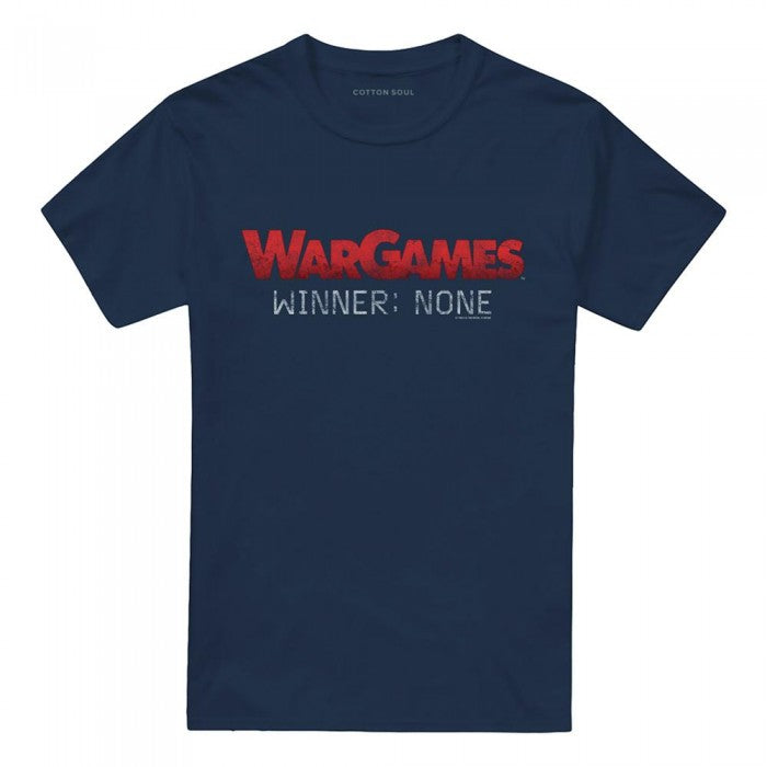 Front - WarGames Unisex Adult No Winners T-Shirt