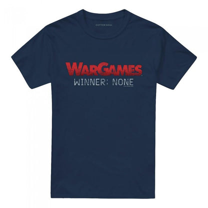 Front - WarGames Unisex Adult No Winners T-Shirt