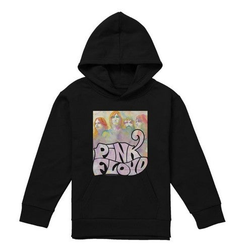 Front - Pink Floyd Childrens/Kids Water Color Band Hoodie