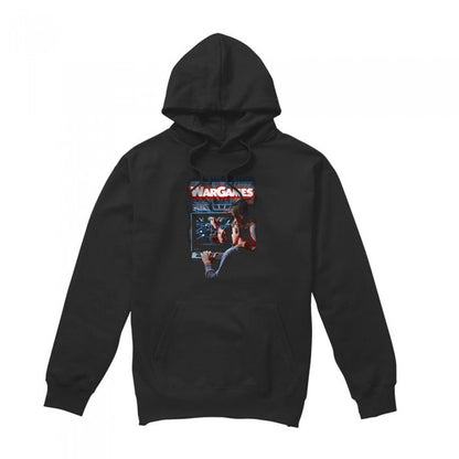 Front - WarGames Unisex Adult Poster Hoodie
