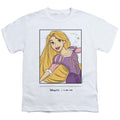 Front - Tangled Childrens/Kids 100th Anniversary Edition Rapunzel T-Shirt
