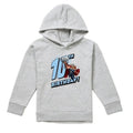 Front - Marvel Childrens/Kids Thor Heather 10th Birthday Hoodie