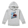 Front - Marvel Childrens/Kids Thor Heather 7th Birthday Hoodie