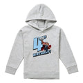 Front - Marvel Childrens/Kids Thor Heather 4th Birthday Hoodie