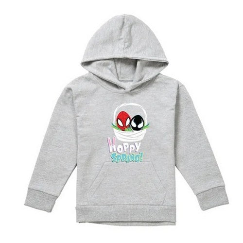 Front - Spider-Man Childrens/Kids Hoppy Spring Hoodie