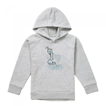 Front - Frozen Childrens/Kids Trying To Keep It Together Olaf Heather Pullover Hoodie