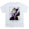 Front - Maleficent Childrens/Kids 100th Anniversary Edition T-Shirt