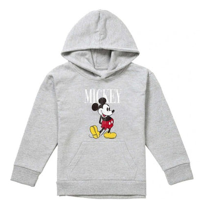 Front - Mickey Mouse Childrens/Kids 90s Classic Heather Hoodie