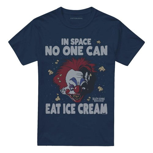Front - Killer Klowns From Outer Space Unisex Adult No One Can Eat Ice Cream Clown T-Shirt