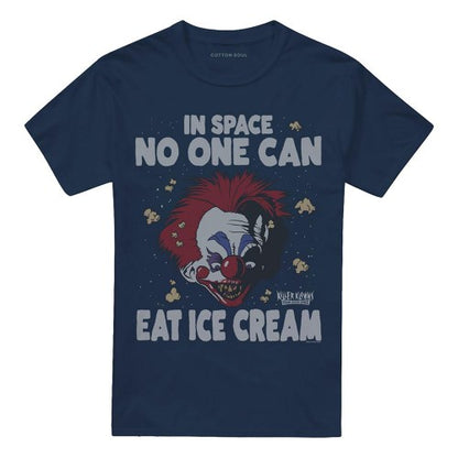 Front - Killer Klowns From Outer Space Unisex Adult No One Can Eat Ice Cream Clown T-Shirt