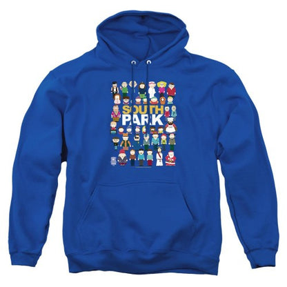 Front - South Park Unisex Adult Full Cast Hoodie