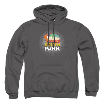 Front - South Park Unisex Adult Song Lyrics Hoodie