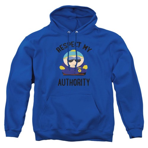 Front - South Park Unisex Adult Respect My Authority Hoodie