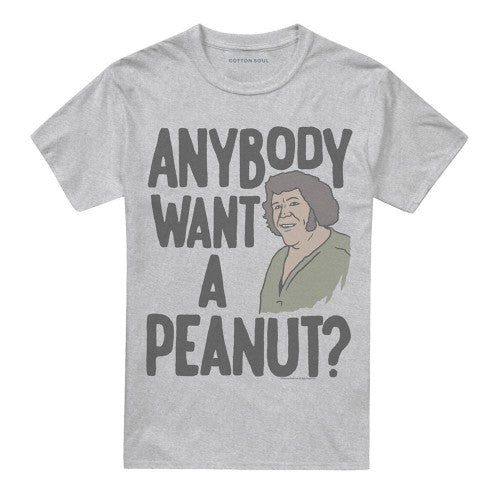 Front - The Princess Bride Unisex Adult Anybody Want A Peanut? Heather T-Shirt