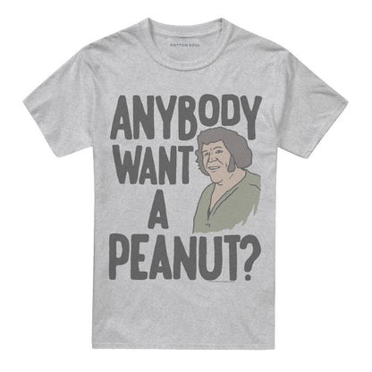 Front - The Princess Bride Unisex Adult Anybody Want A Peanut? Heather T-Shirt