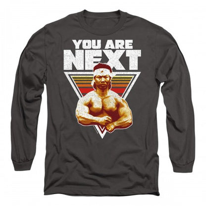 Front - Bloodsport Unisex Adult You Are Next Long-Sleeved T-Shirt