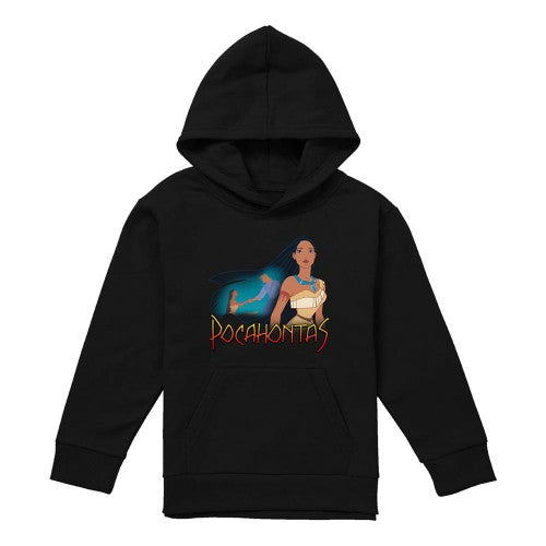 Front - Pocahontas Childrens/Kids John Smith Canoe Heather Hoodie