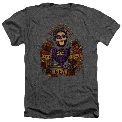 Front - Coco Womens/Ladies Mama Imelda Rivera Heather T-Shirt