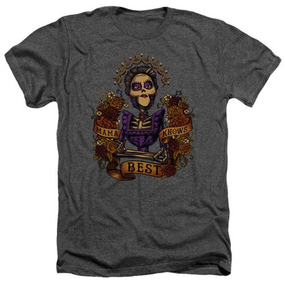 Front - Coco Womens/Ladies Mama Imelda Rivera Heather T-Shirt