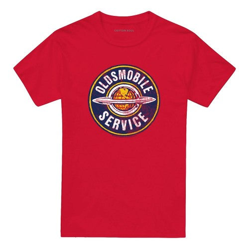 Front - Oldsmobile Unisex Adult Service Vintage T-Shirt