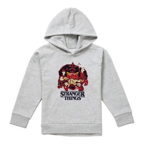 Front - Stranger Things Childrens/Kids Board Game Hoodie