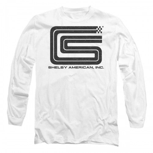Front - Carroll Shelby Unisex Adult Vintage Crew Neck Long-Sleeved T-Shirt