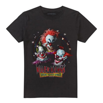 Front - Killer Klowns From Outer Space Unisex Adult Killer Klowns T-Shirt