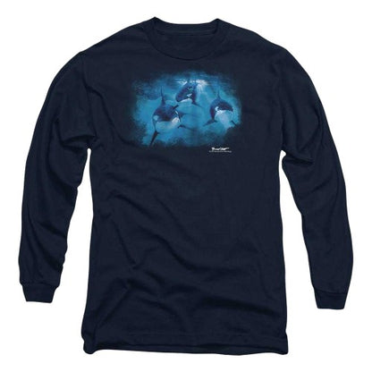 Front - Wild Wings Unisex Adult Pod Of Orcas T-Shirt