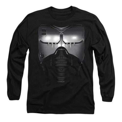 Front - Robocop Unisex Adult Robo Armor Long-Sleeved T-Shirt