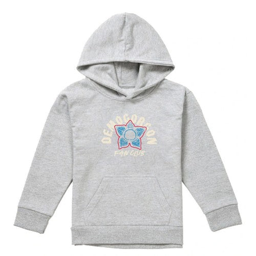 Front - Stranger Things Childrens/Kids Demogorgon Fan Club Heather Hoodie