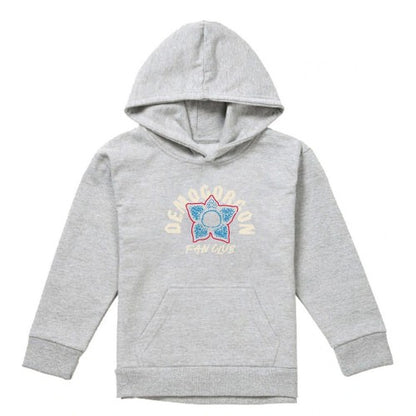 Front - Stranger Things Childrens/Kids Demogorgon Fan Club Heather Hoodie