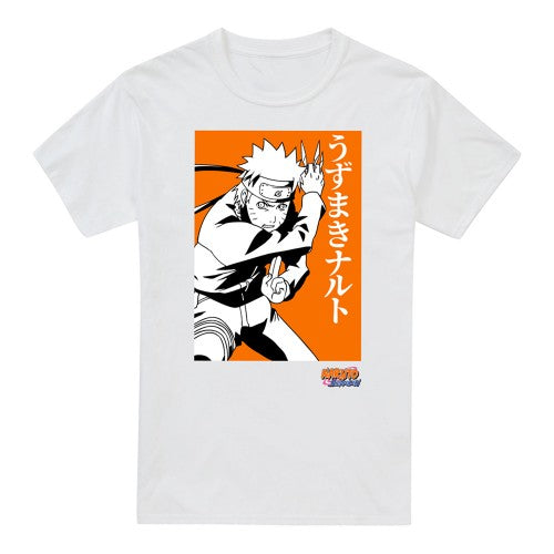 Front - Naruto Mens Panel T-Shirt