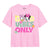 Front - Disney Girls Good Vibes Only Minnie Mouse T-Shirt