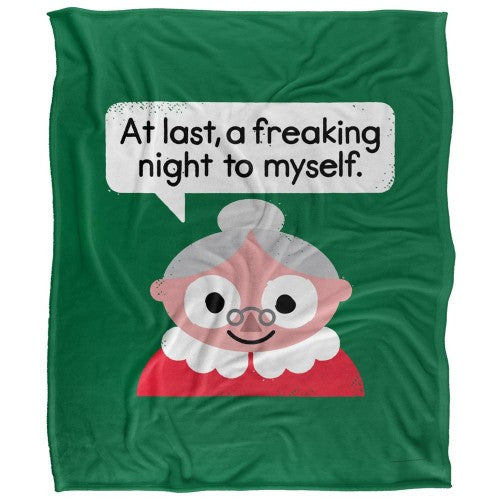 Front - David Olenick The Claus Come Out Silky Supersoft Blanket