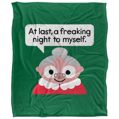 Front - David Olenick The Claus Come Out Silky Supersoft Blanket