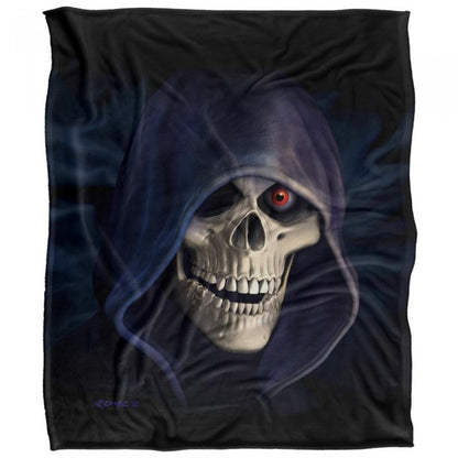 Front - Royce McClure Silky Grim Reaper Supersoft Blanket