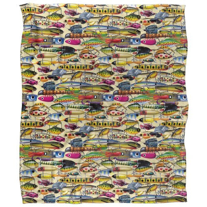 Front - JQ Licensing 2 Silky Fishing Lures Supersoft Blanket
