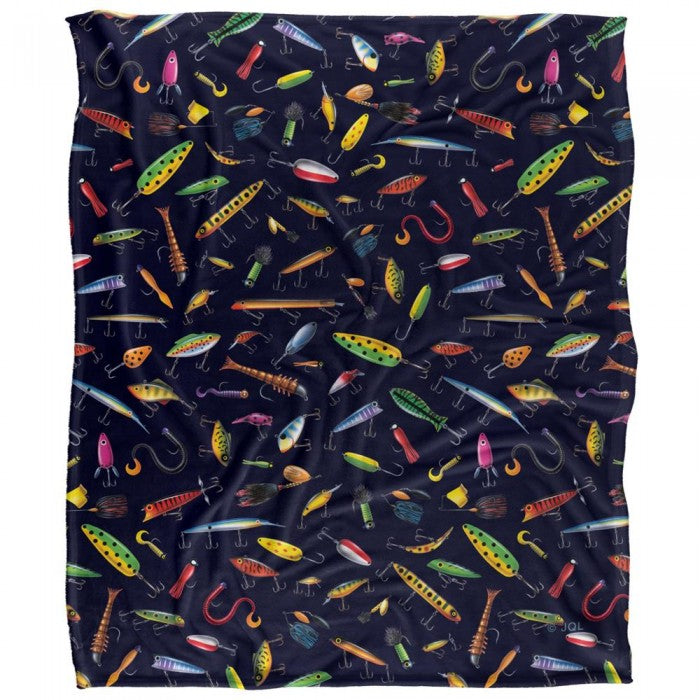Front - JQ Licensing Silky Fishing Lures Supersoft Blanket