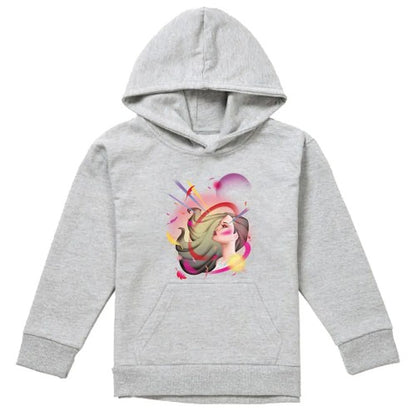 Front - Pocahontas Childrens/Kids Airbrush Heather Hoodie