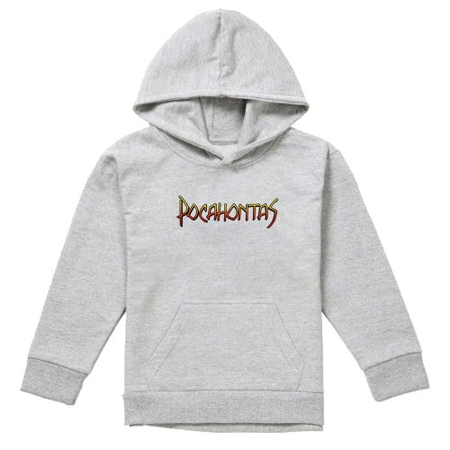Front - Pocahontas Childrens/Kids Logo Heather Hoodie