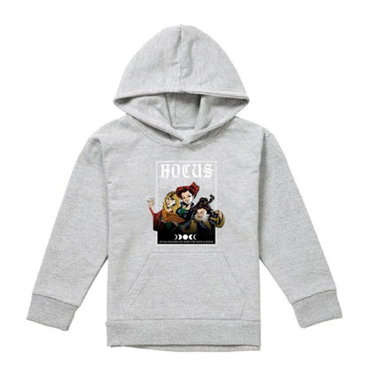 Front - Hocus Pocus Childrens/Kids On All Hallow´s Eve Sanderson Sisters Heather Hoodie