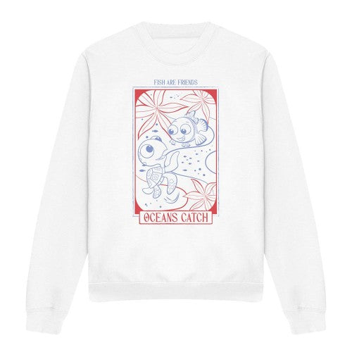 Front - Finding Nemo Womens/Ladies Ocean Buddies Sweatshirt