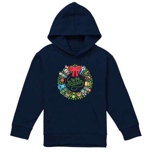 Front - Toy Story Childrens/Kids Wreath Christmas Hoodie