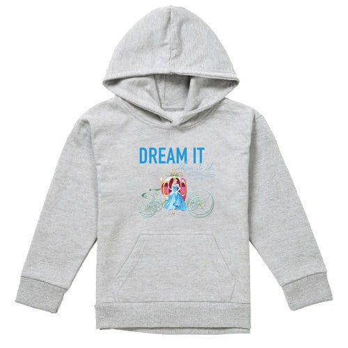 Front - Cinderella Childrens/Kids Dream It, Then Do It Pumpkin Coach Heather Hoodie